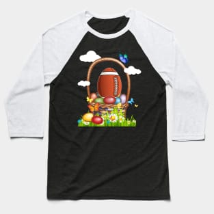 Funny Football Egg Easter Baseball T-Shirt